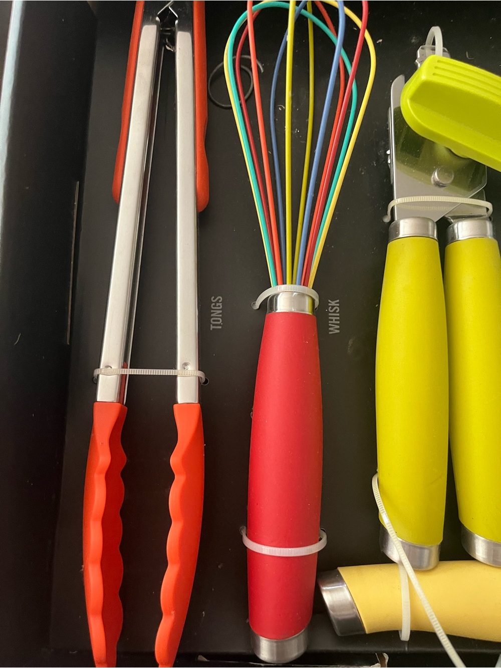 Fiesta Multi-Color Kitchen Gadget Set – Red, Yellow, Teal, Blue - Picture 2 of 5